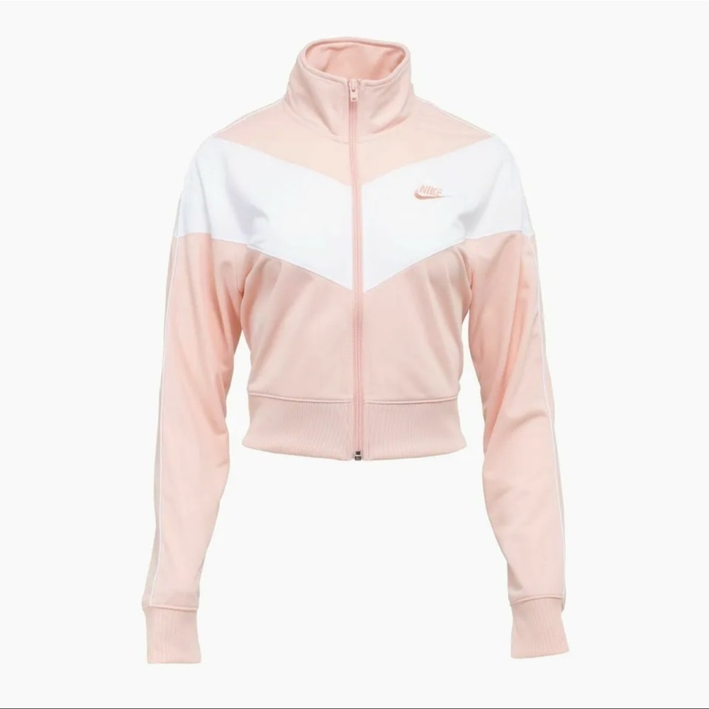 🥳HOST PICK!🥳 Nike Sportswear Heritage Track Crop Jacket